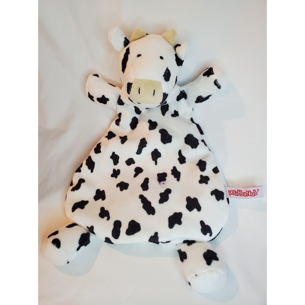 WubbaNub‎ Lovey Security Blanket Plush Cow